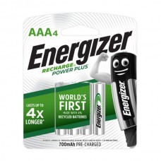 ENERGIZER RECHARGE® POWERPLUS 4'S AAA 700mAH BATTERIES